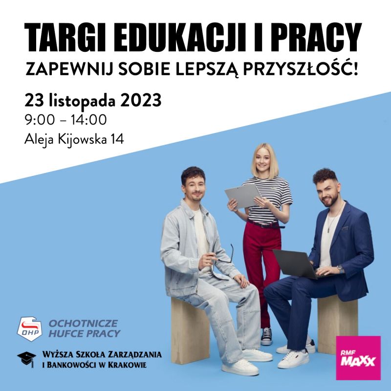 Targi Edukacji i Pracy w WSZiB w Krakowie