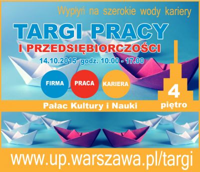 Targi Pracy i Przedsiębiorczości w Warszawie